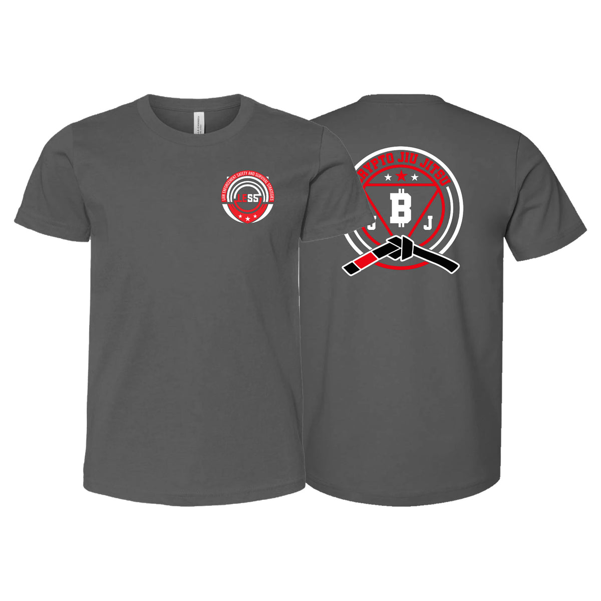 Crypto Jiu Jitsu Academy Kids Shirts #8097 A