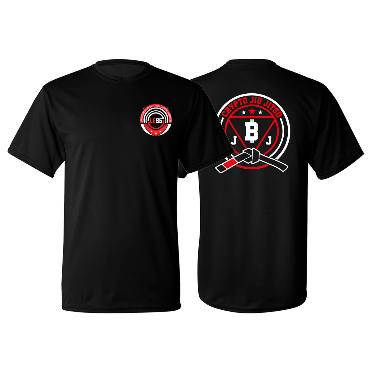 Crypto Jiu Jitsu Academy Dry Fit Shirts #8097 A