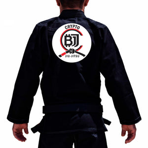 Crypto Jiu Jitsu Academy Kids Gi - Black #476 A