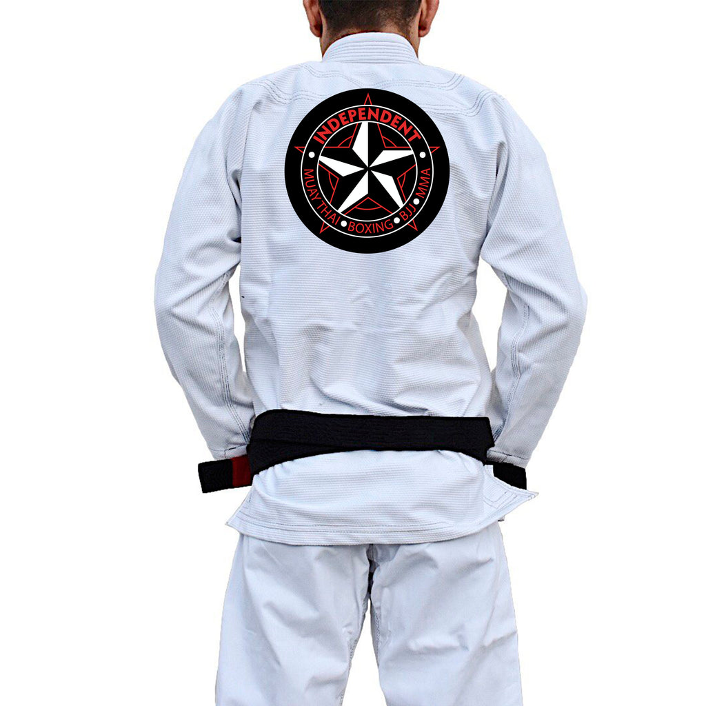 Independent MMA & Fitness Academy Kids Gi - White #232 A
