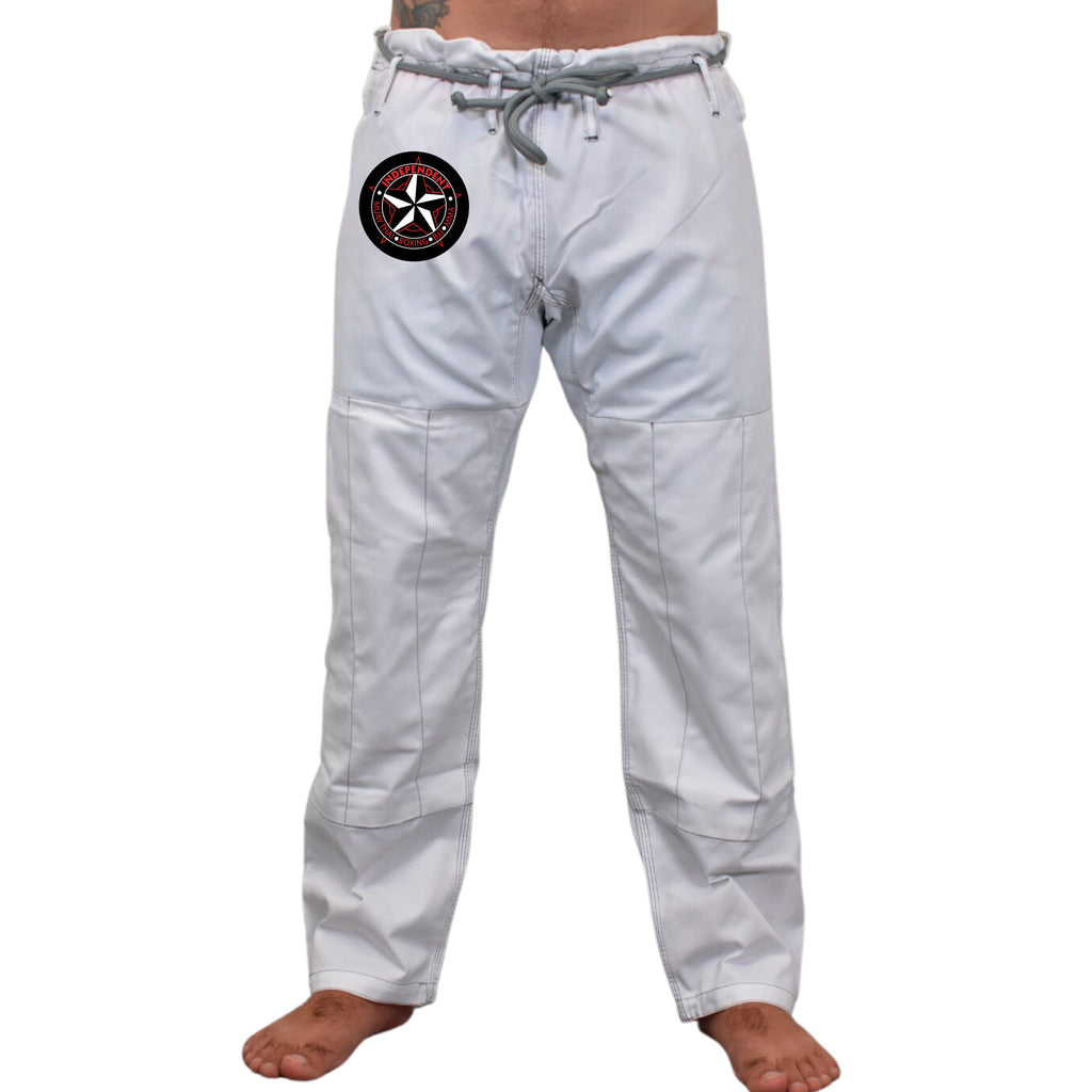 Independent MMA & Fitness Academy Kids Gi - White #232 A