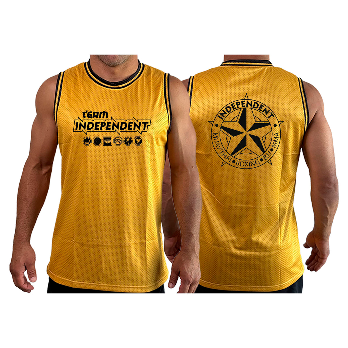 Independent MMA & Fitness Academy Basketball Jerseys #8098 B