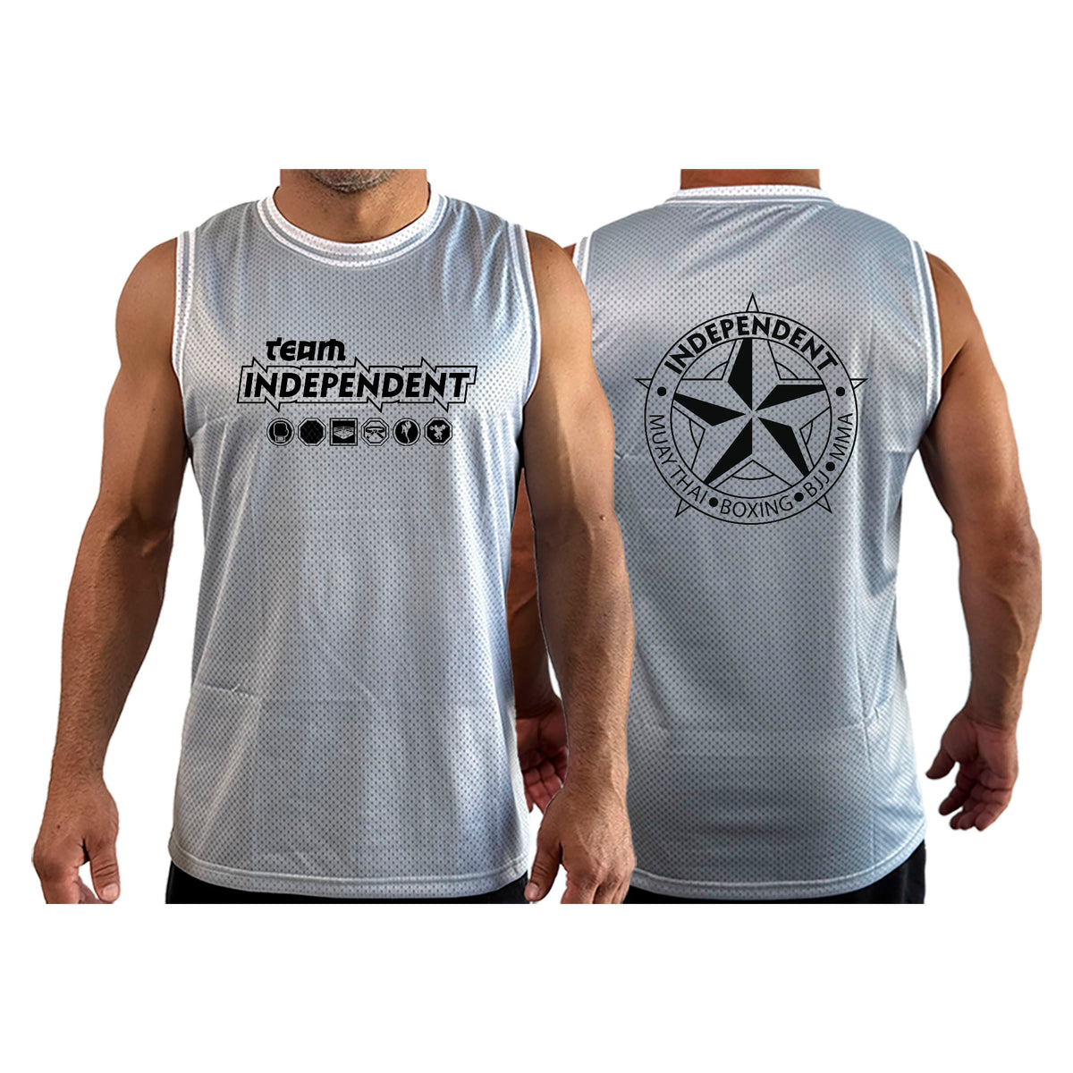 Independent MMA & Fitness Academy Basketball Jerseys #8098 B