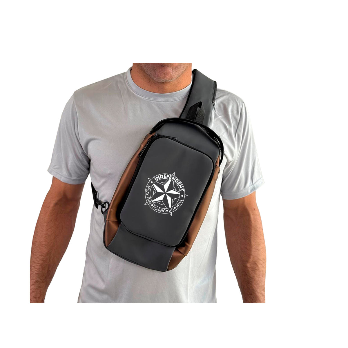 Independent MMA & Fitness Academy Crossbody Bags #8098 B