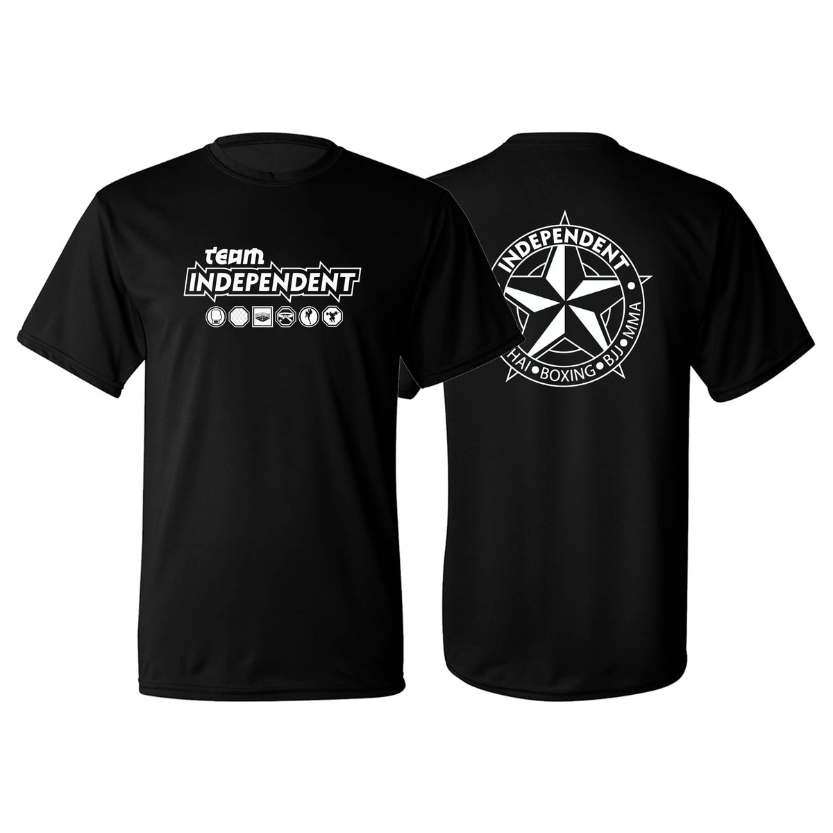 Independent MMA & Fitness Academy Dry Fit Shirts #8098 B