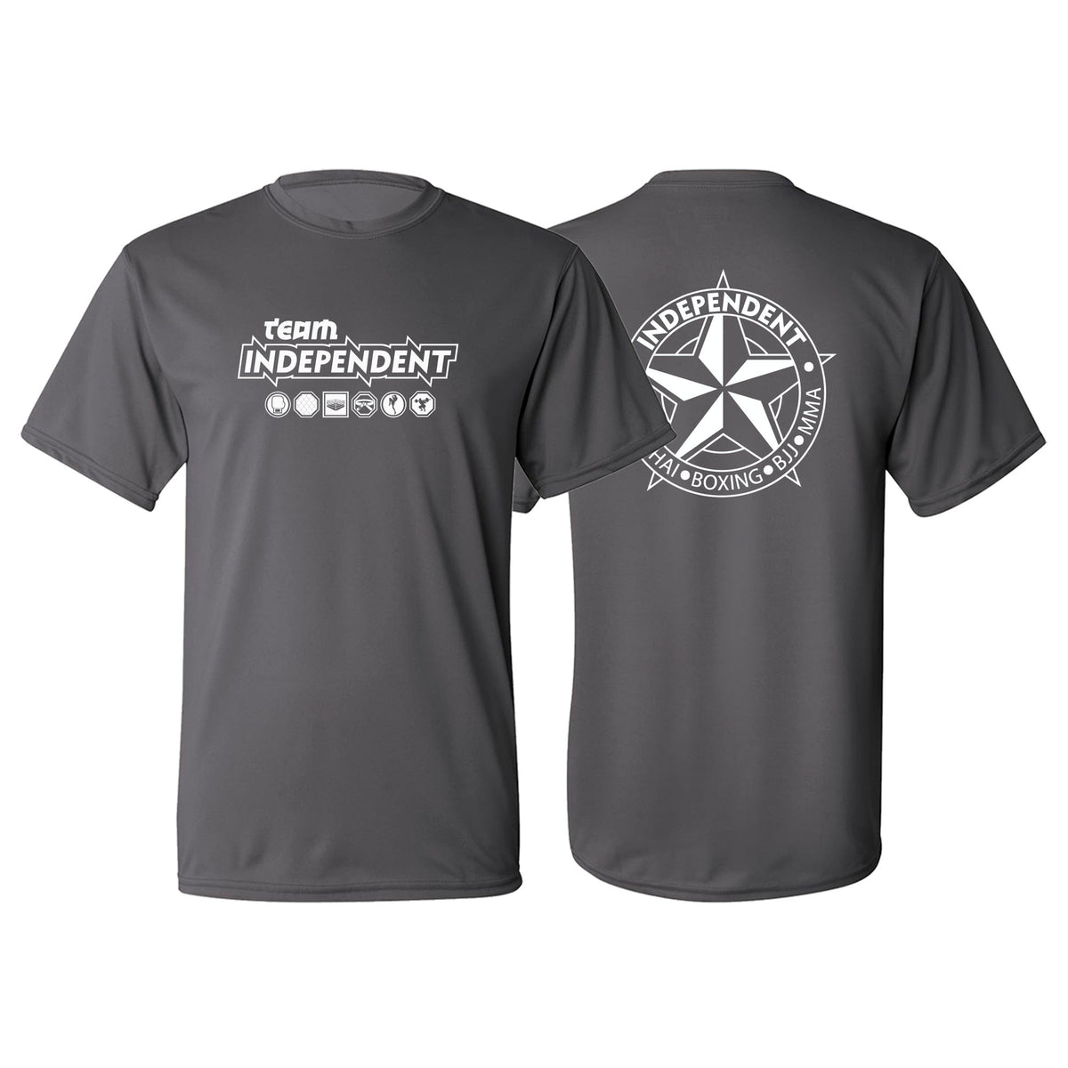 Independent MMA & Fitness Academy Dry Fit Shirts #8098 B