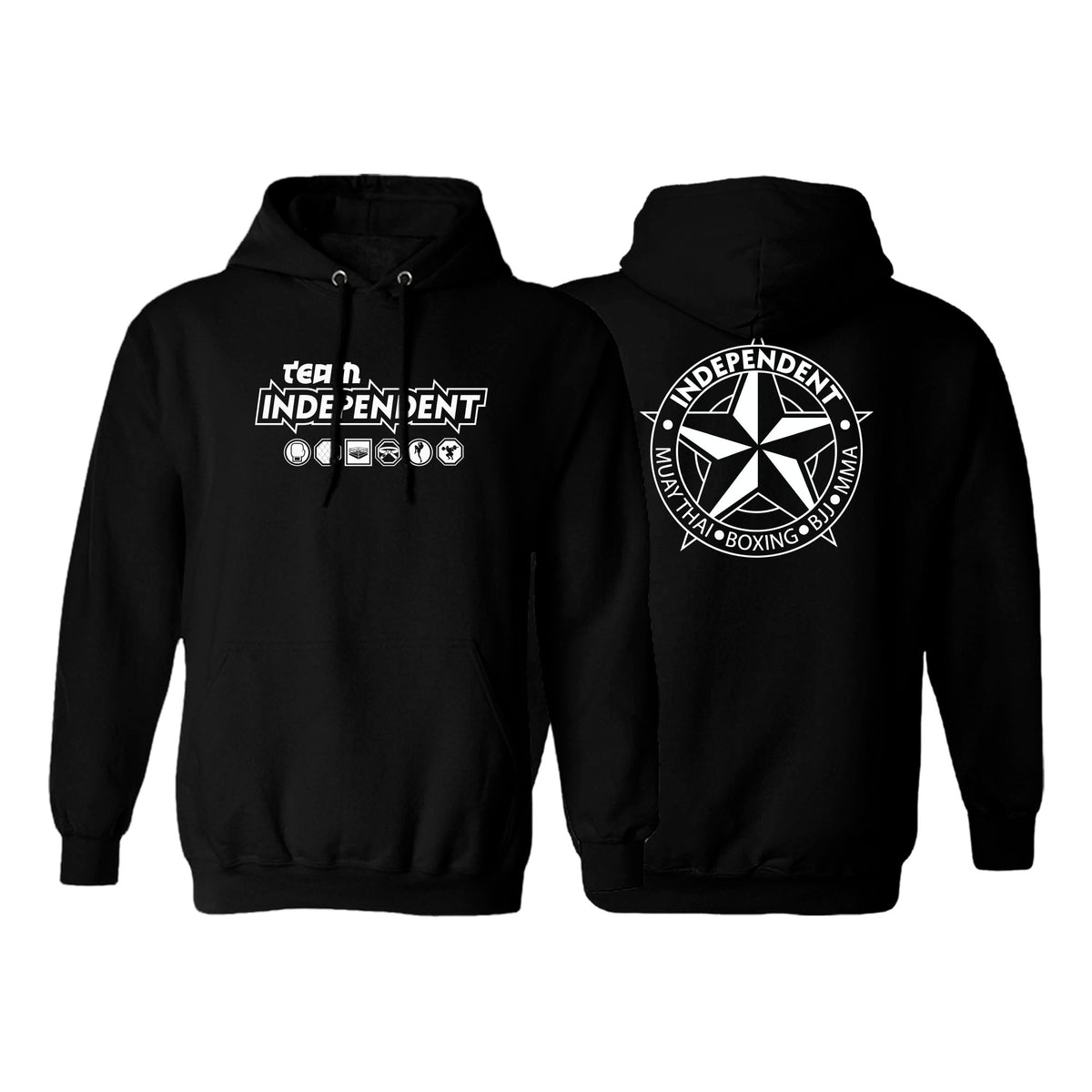 Independent MMA & Fitness Academy Sweater Hoodie #8098 B