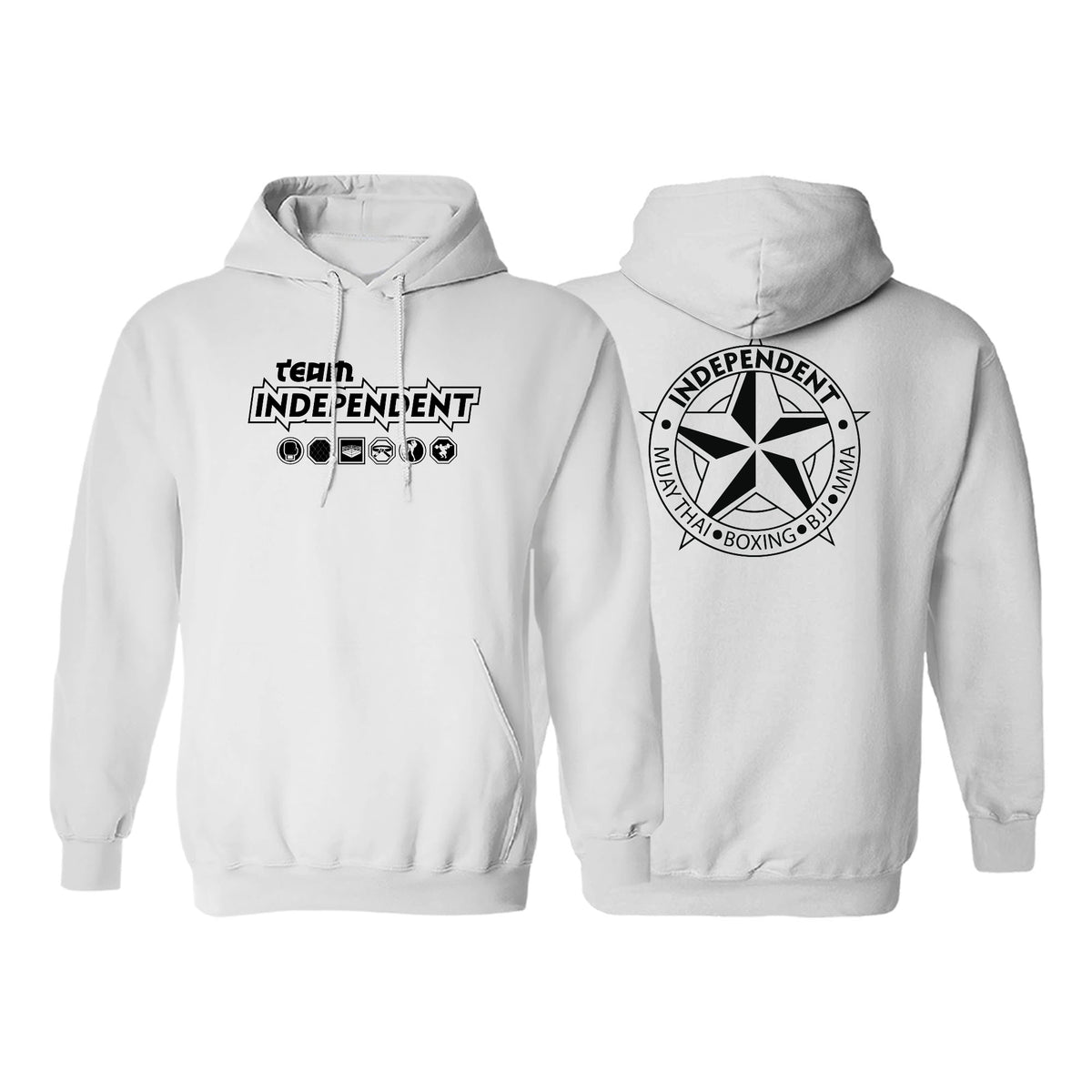 Independent MMA & Fitness Academy Sweater Hoodie #8098 B