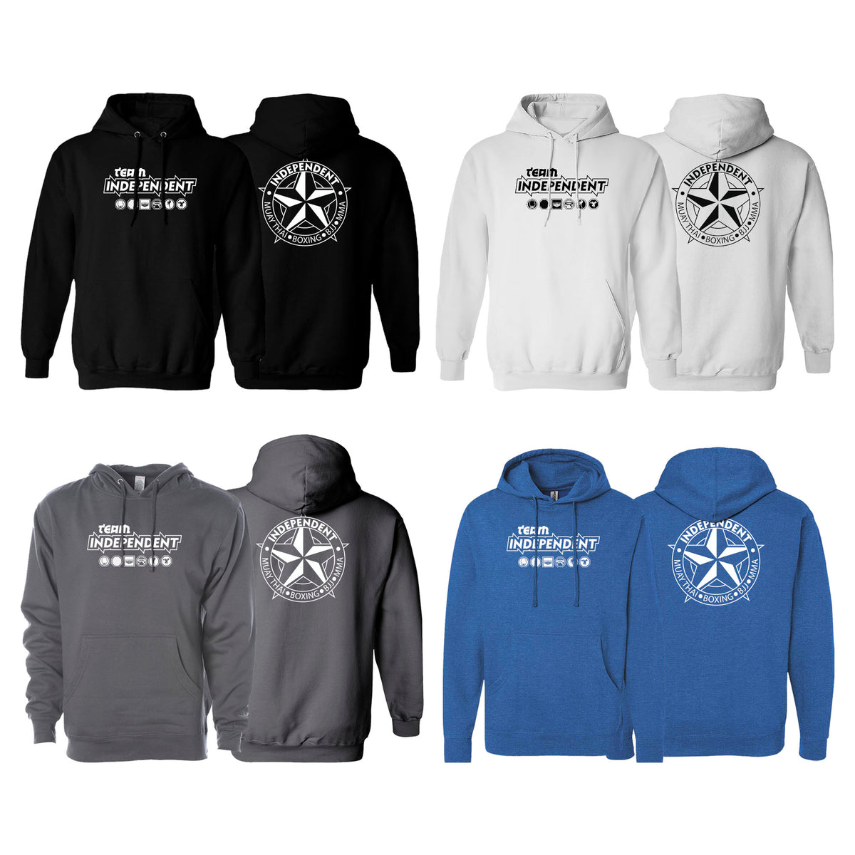 Independent MMA & Fitness Academy Sweater Hoodie #8098 B