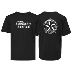 Independent MMA & Fitness Academy Dry Fit Kids Shirts #8098 B