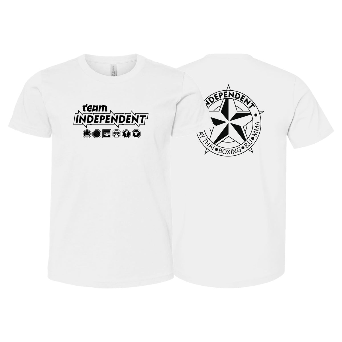 Independent MMA & Fitness Academy Kids Shirts #8098 B