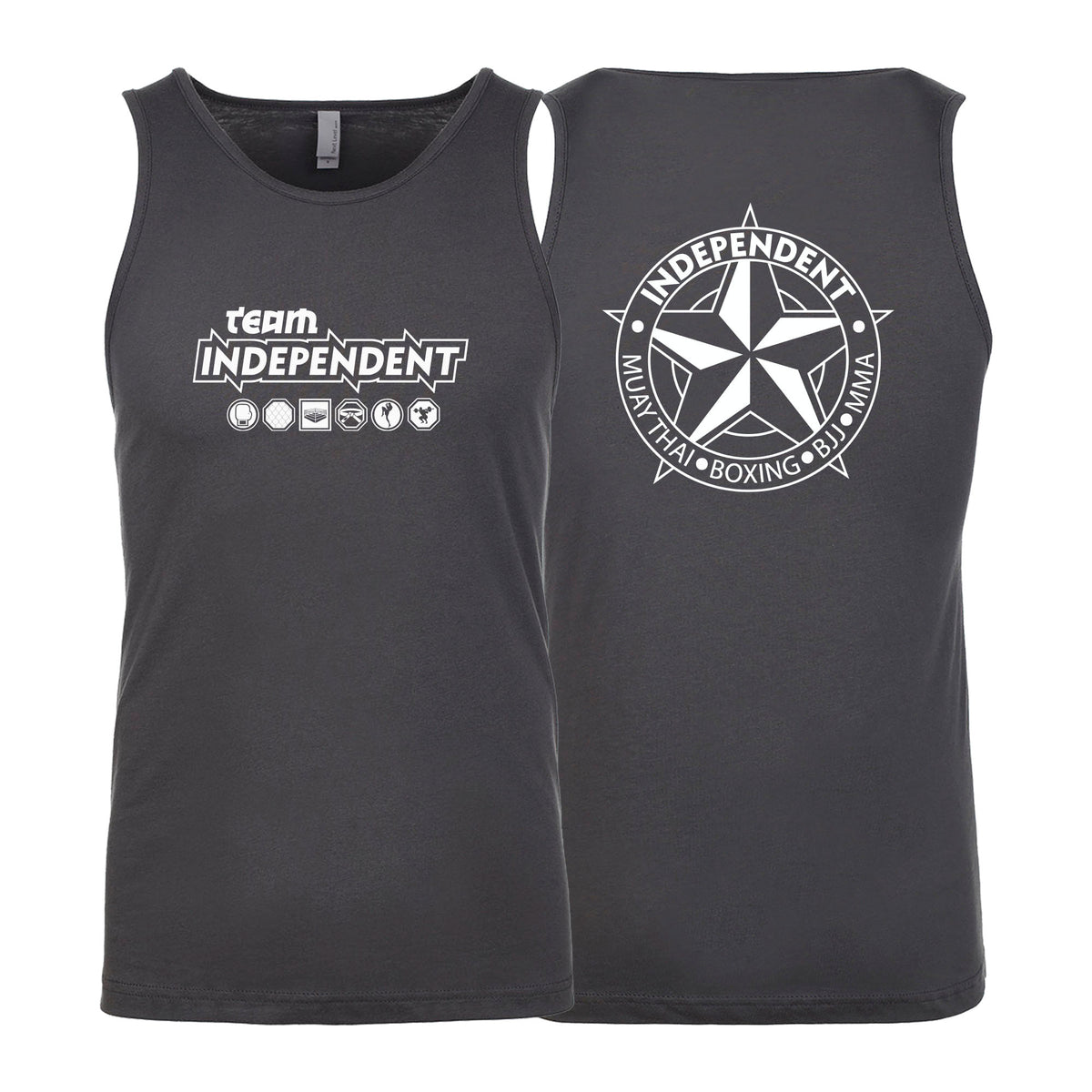 Independent MMA & Fitness Next Level Tank Tops #8098 B