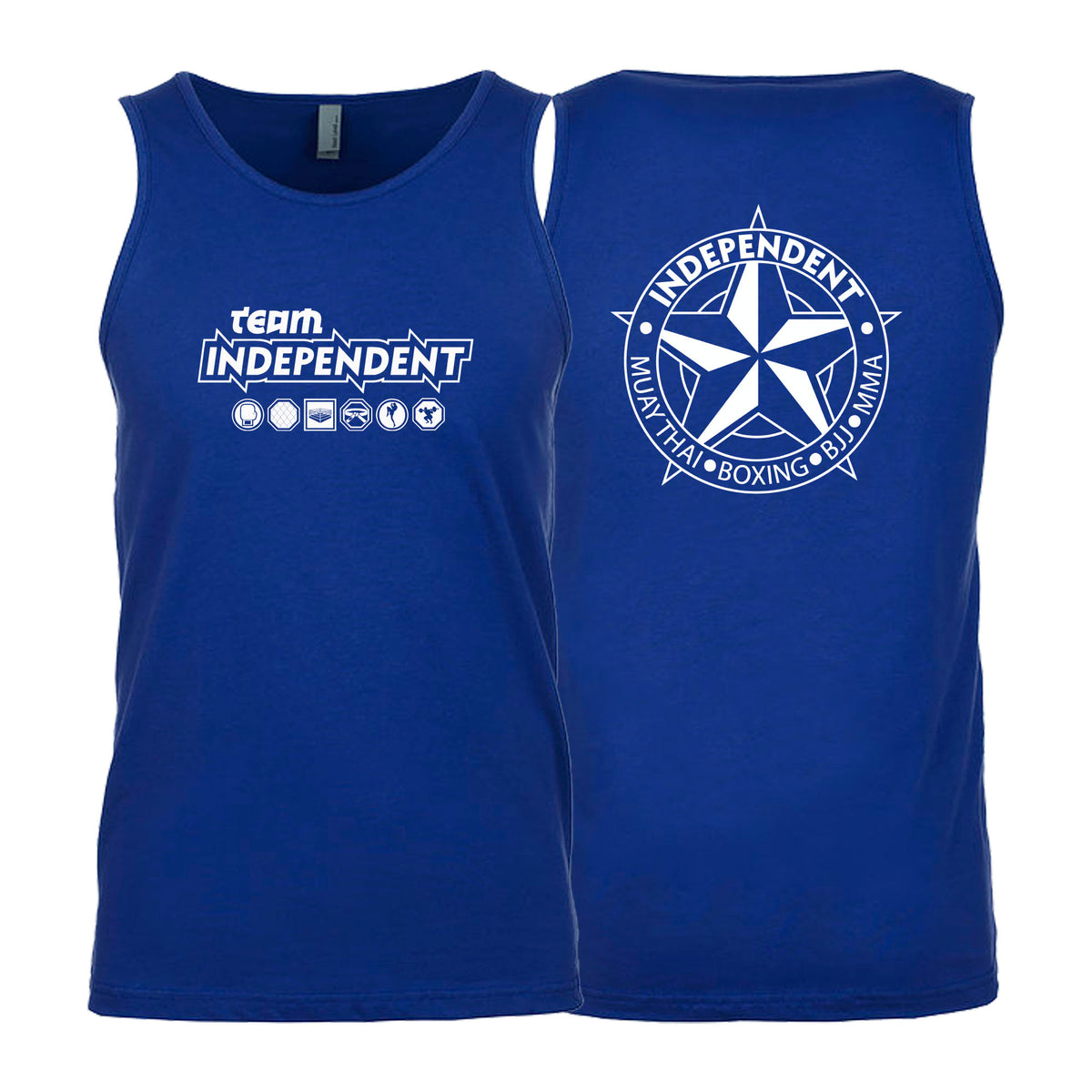 Independent MMA & Fitness Next Level Tank Tops #8098 B
