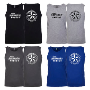 Independent MMA & Fitness Next Level Tank Tops #8098 B