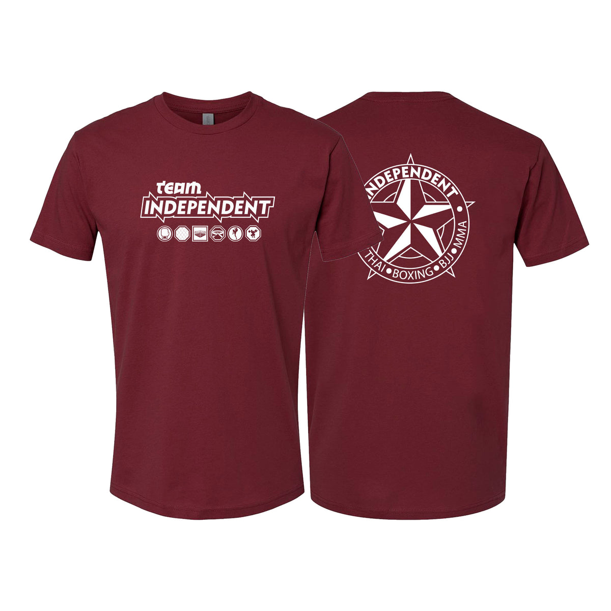 Independent MMA & Fitness Next Level Adult Shirts #8098 B