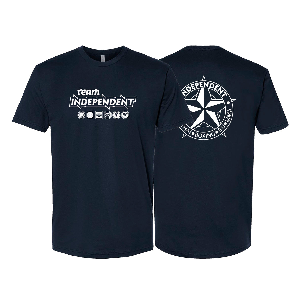Independent MMA & Fitness Next Level Adult Shirts #8098 B