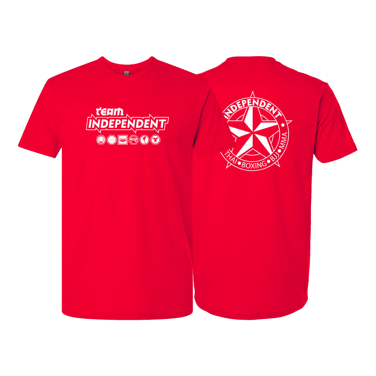 Independent MMA & Fitness Next Level Adult Shirts #8098 B