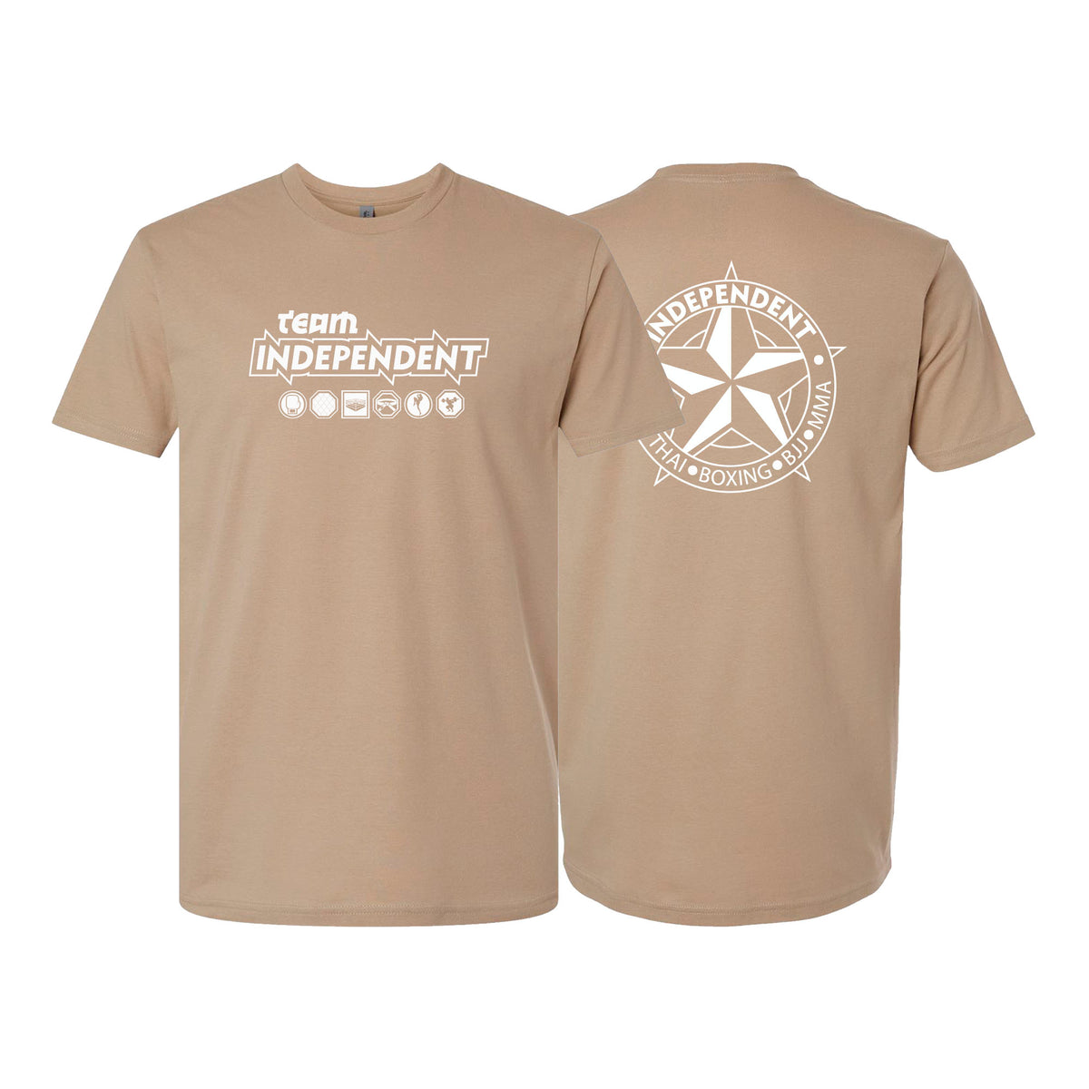Independent MMA & Fitness Next Level Adult Shirts #8098 B