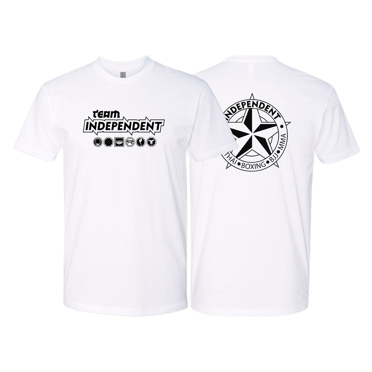 Independent MMA & Fitness Next Level Adult Shirts #8098 B