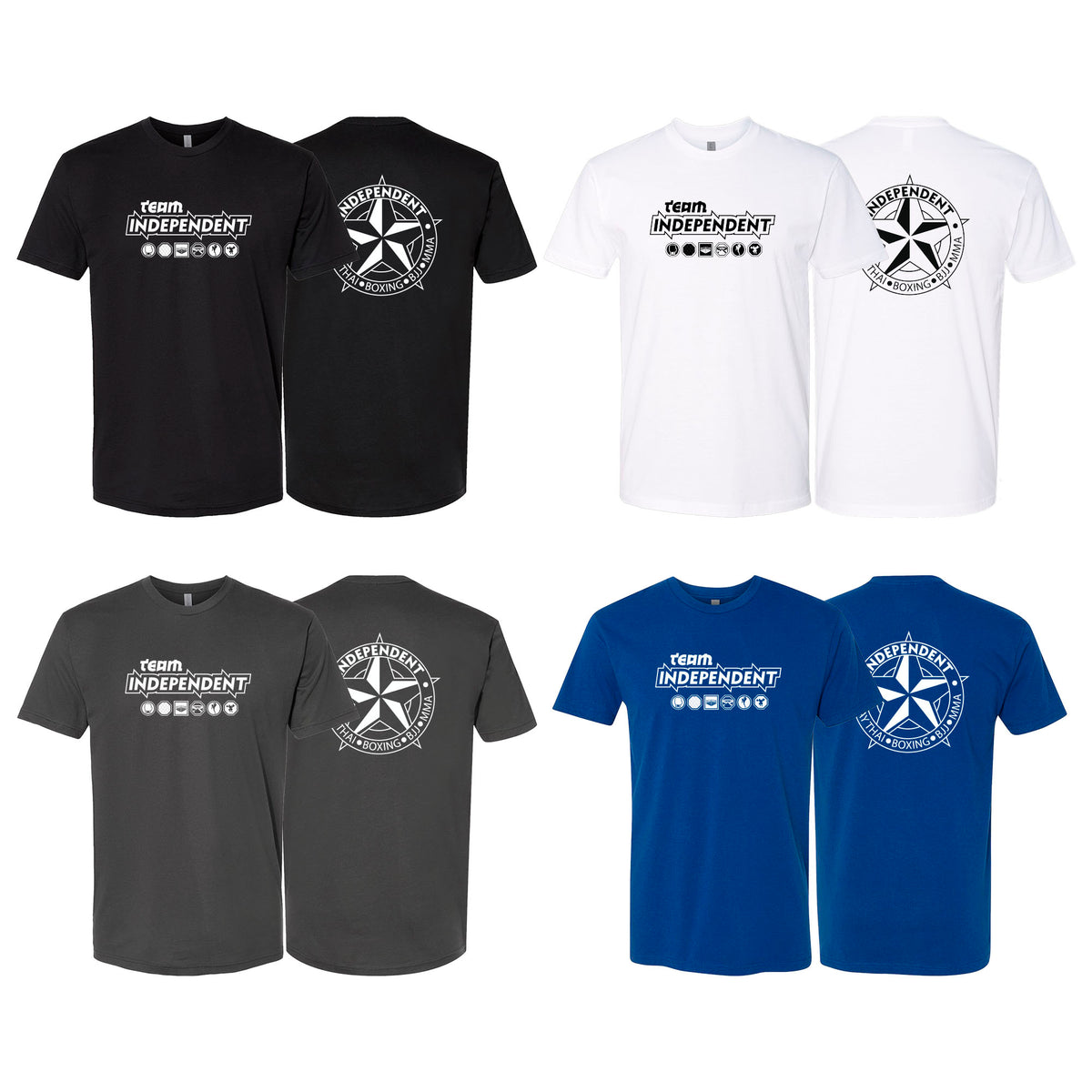 Independent MMA & Fitness Next Level Adult Shirts #8098 B