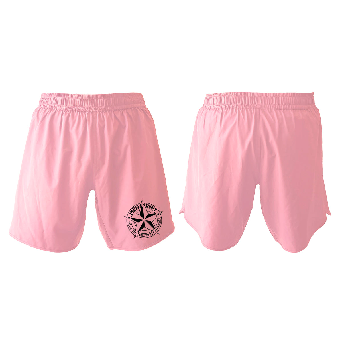 Independent MMA & Fitness Custom Pink Shorts 2.0 #8098 B