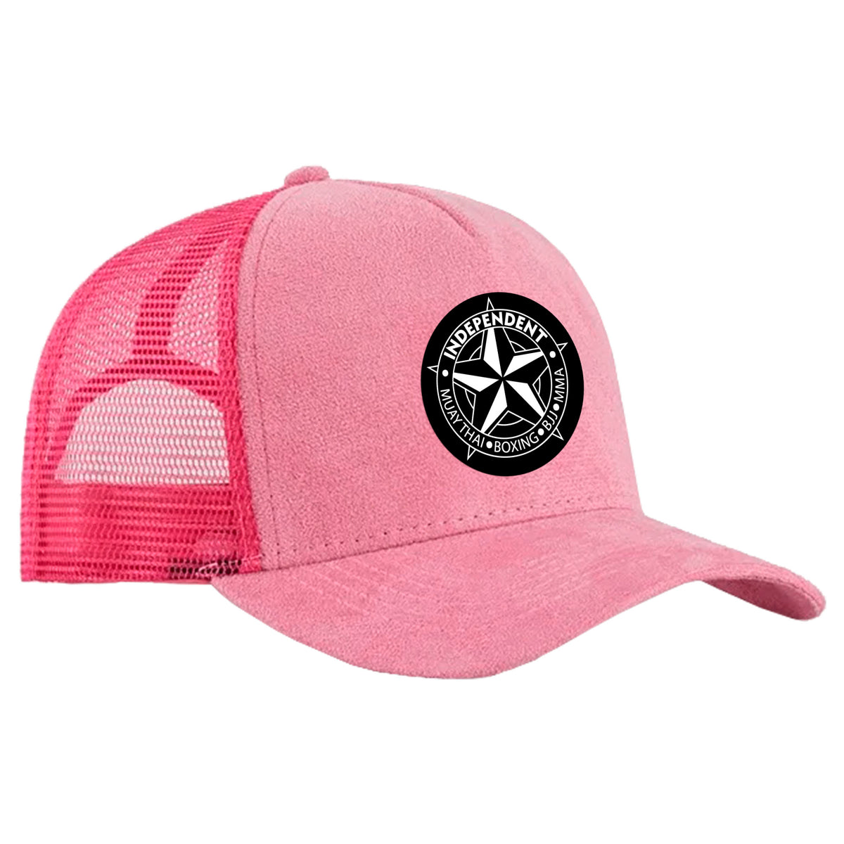 Independent MMA & Fitness Suede Trucker Hat #8098 B