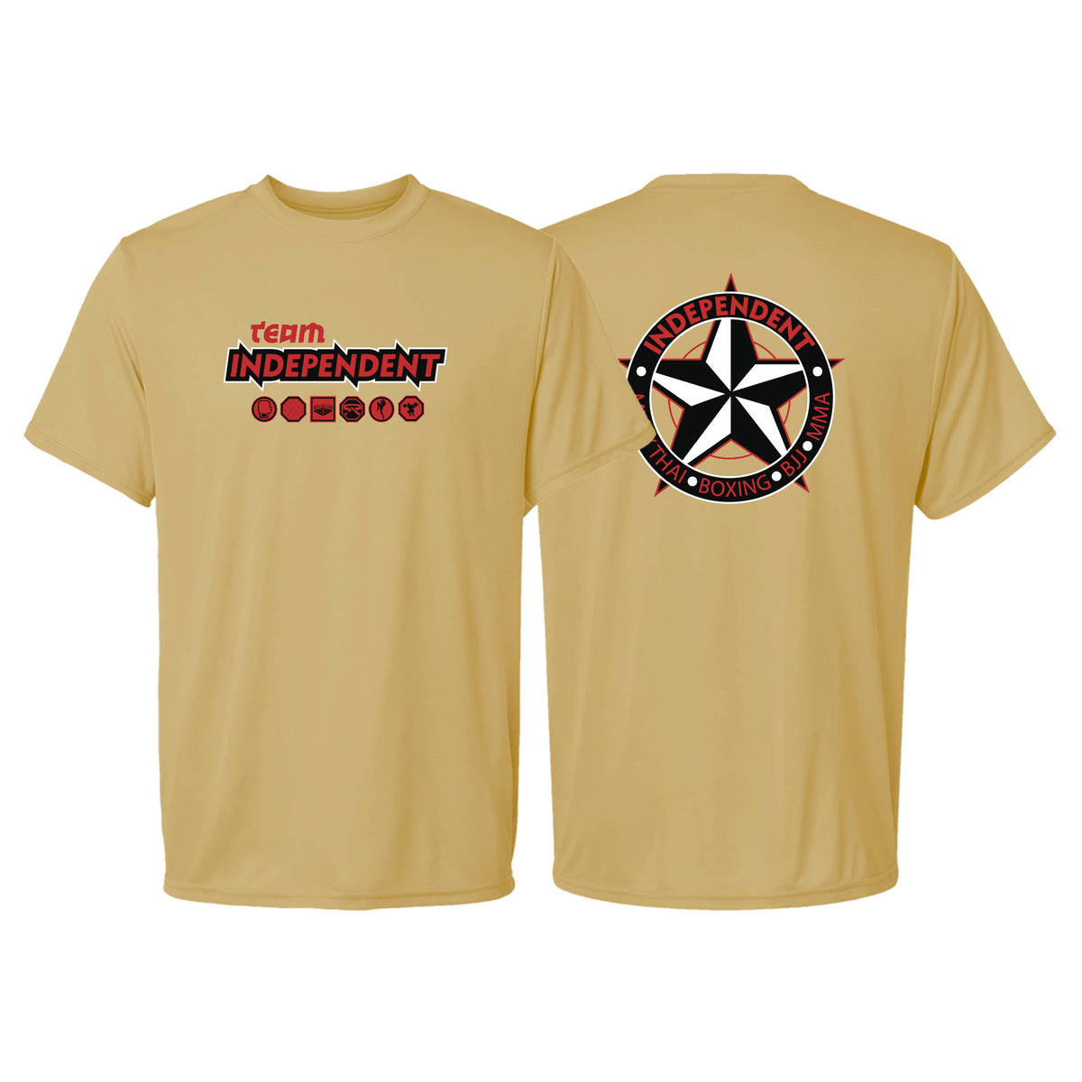 Independent MMA & Fitness Academy Dry Fit Shirts #8098 D
