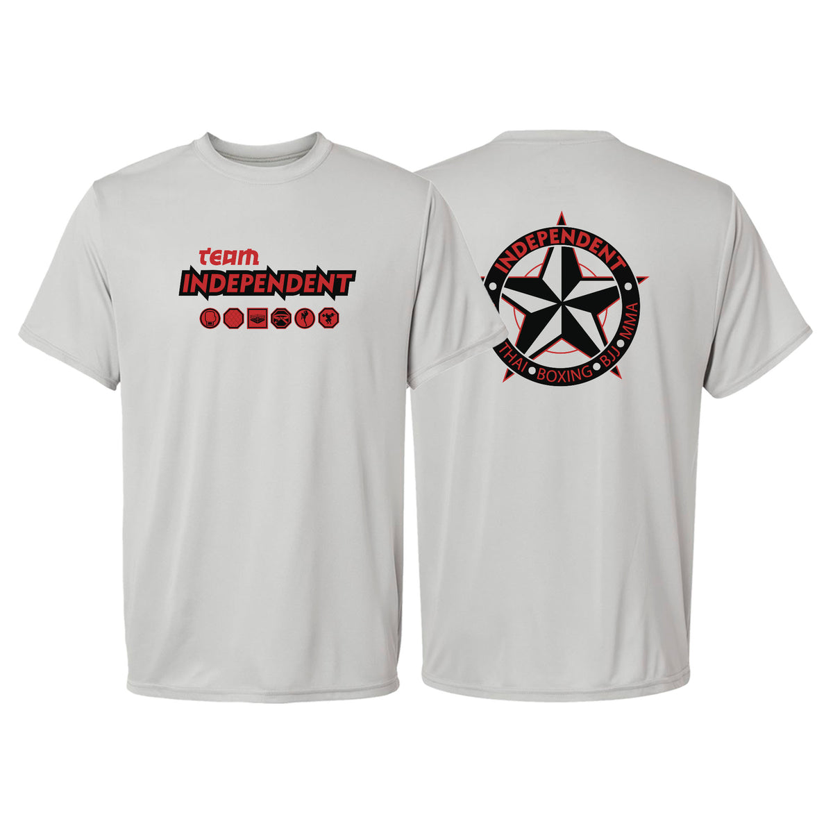 Independent MMA & Fitness Academy Dry Fit Shirts #8098 D