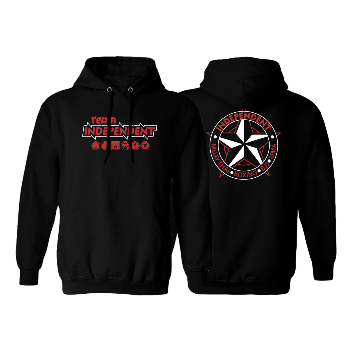 Independent MMA & Fitness Academy Sweater Hoodie #8098 D