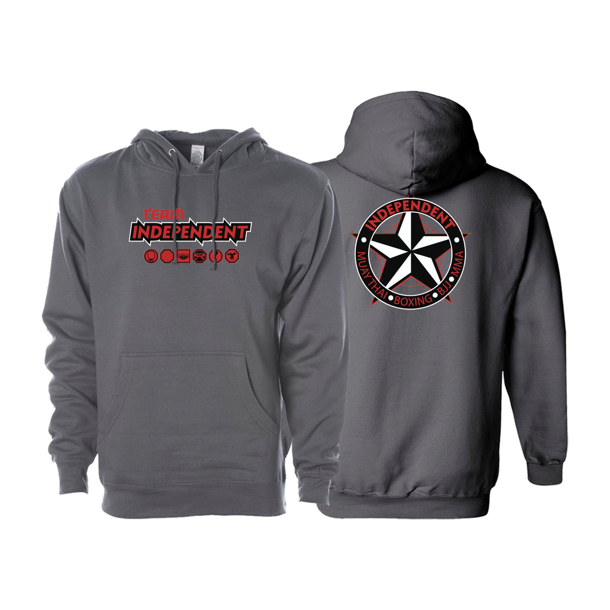 Independent MMA & Fitness Academy Sweater Hoodie #8098 D