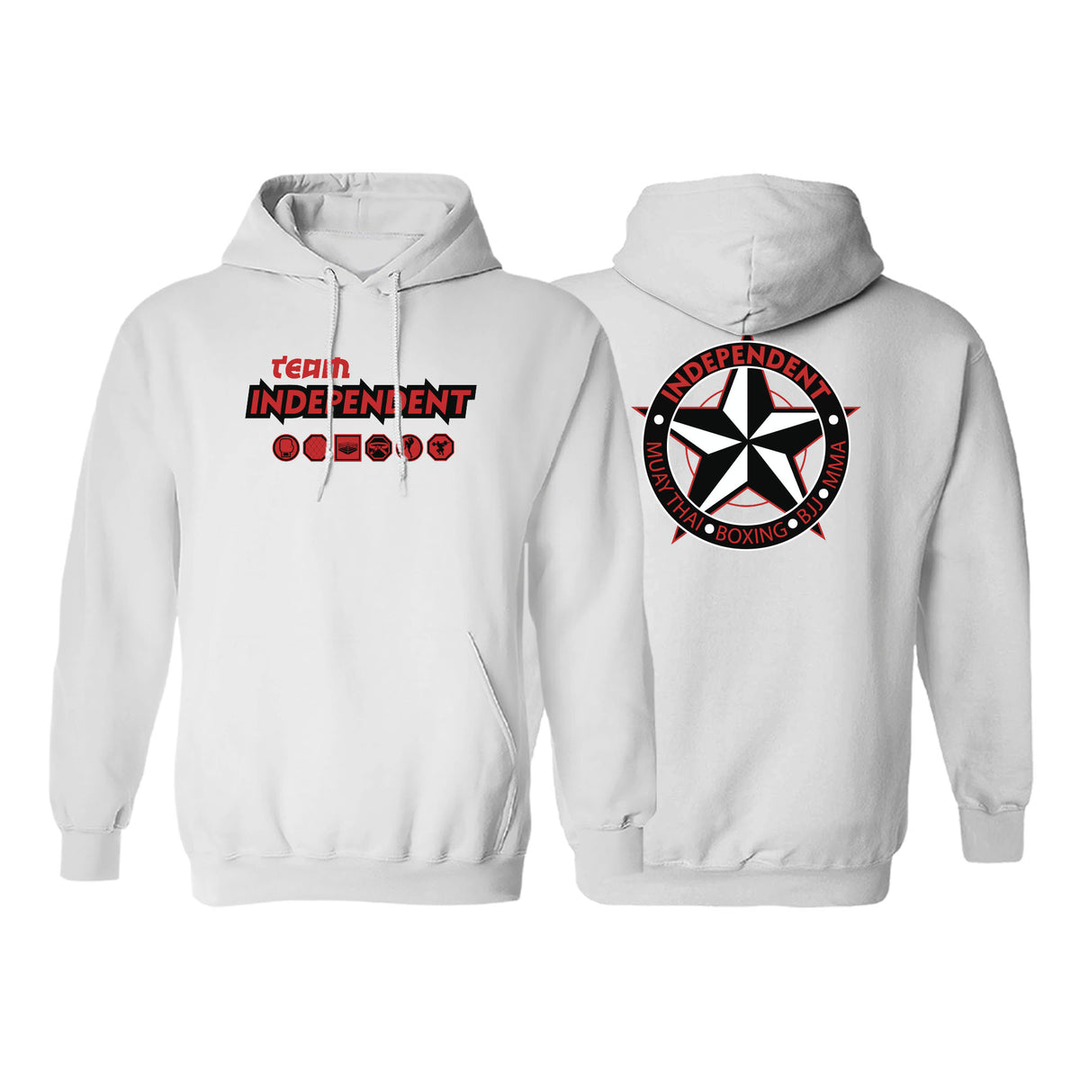 Independent MMA & Fitness Academy Sweater Hoodie #8098 D