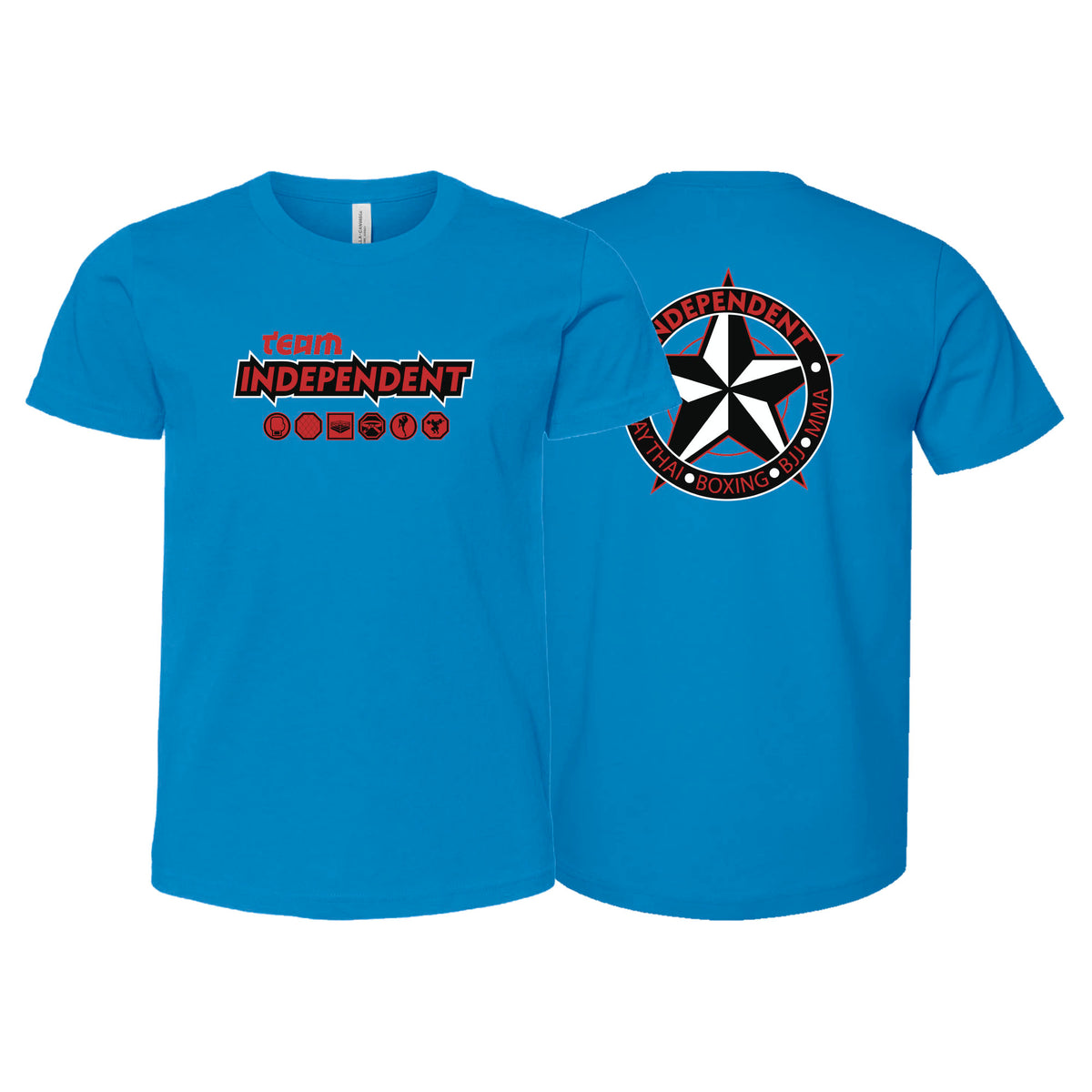 Independent MMA & Fitness Academy Kids Shirts #8098 D