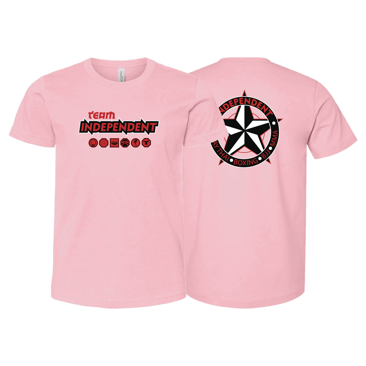 Independent MMA & Fitness Academy Kids Shirts #8098 D