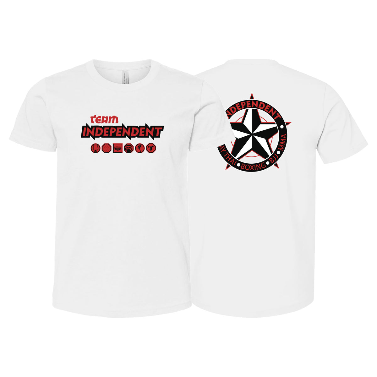 Independent MMA & Fitness Academy Kids Shirts #8098 D