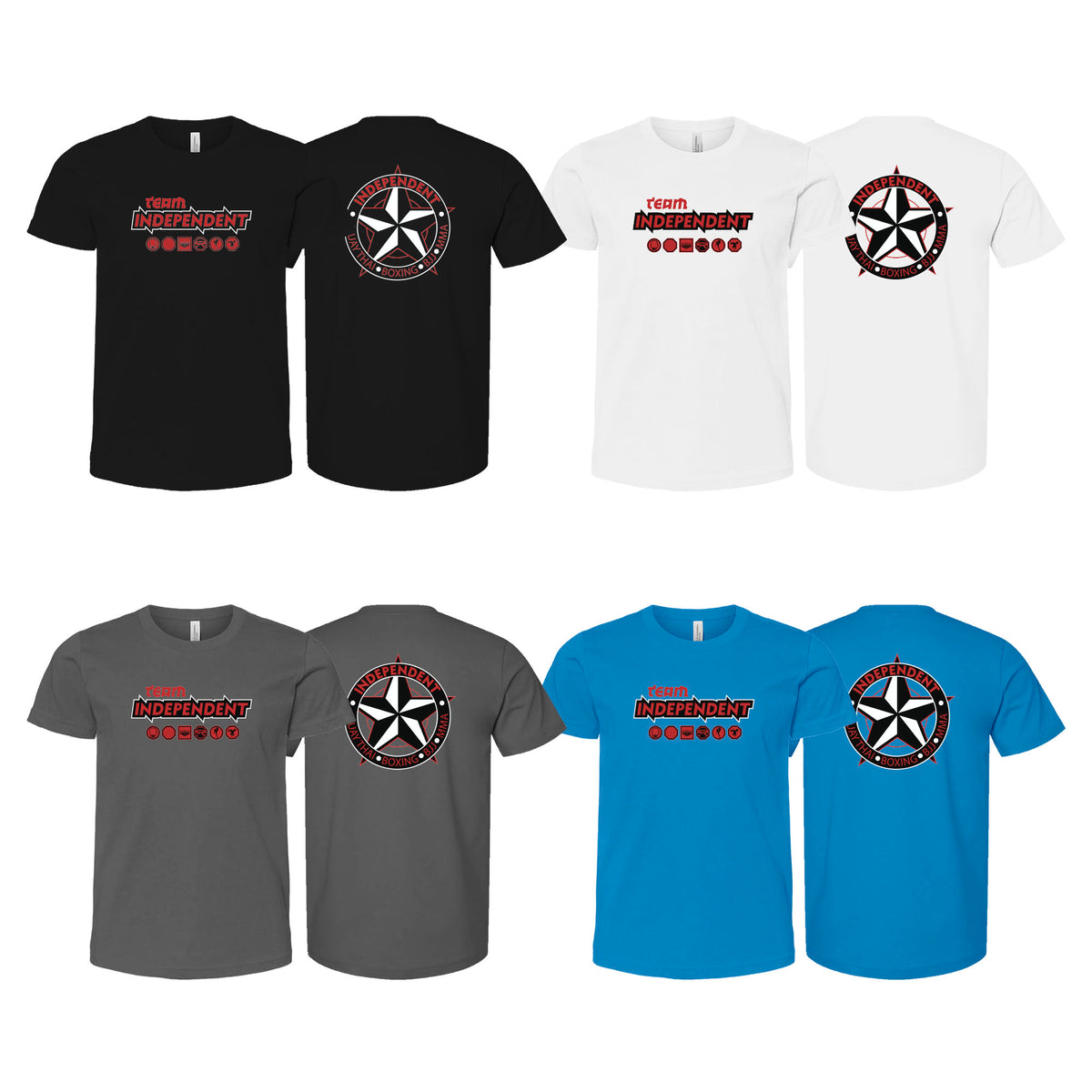 Independent MMA & Fitness Academy Kids Shirts #8098 D