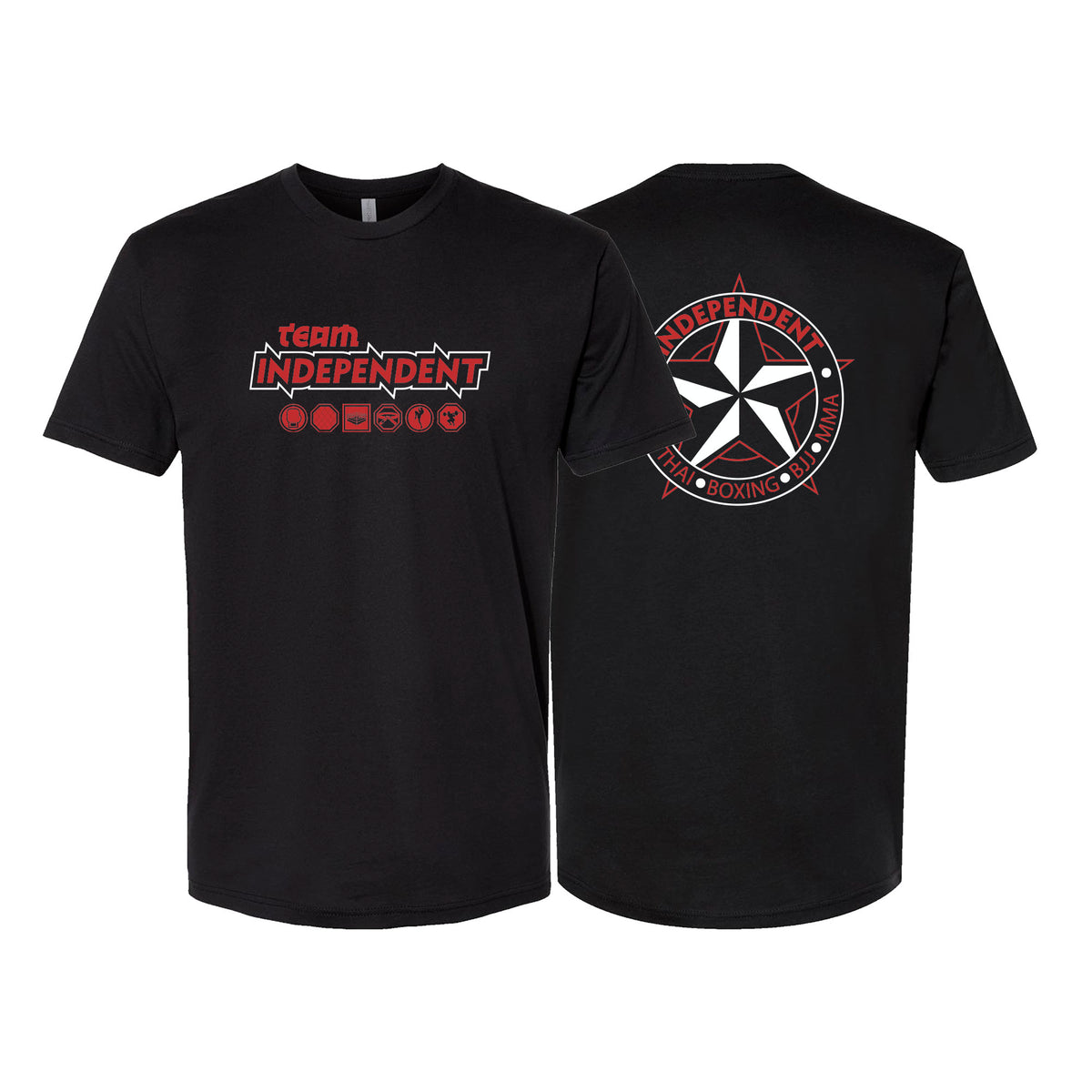 Independent MMA & Fitness Next Level Adult Shirts #8098 D