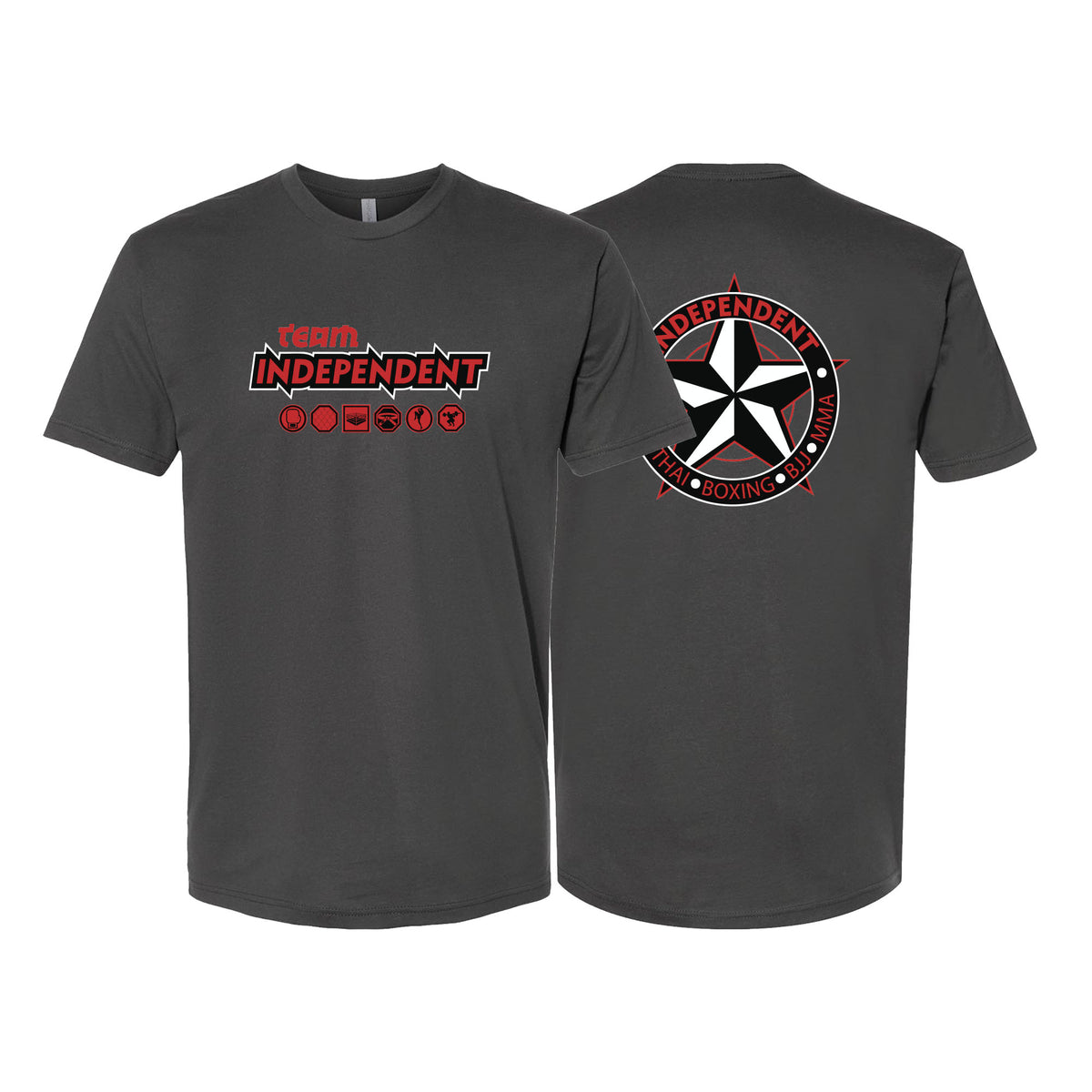 Independent MMA & Fitness Next Level Adult Shirts #8098 D