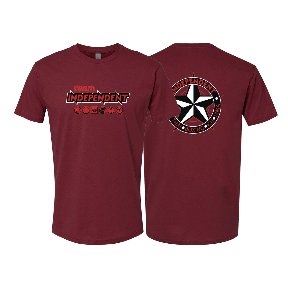 Independent MMA & Fitness Next Level Adult Shirts #8098 D