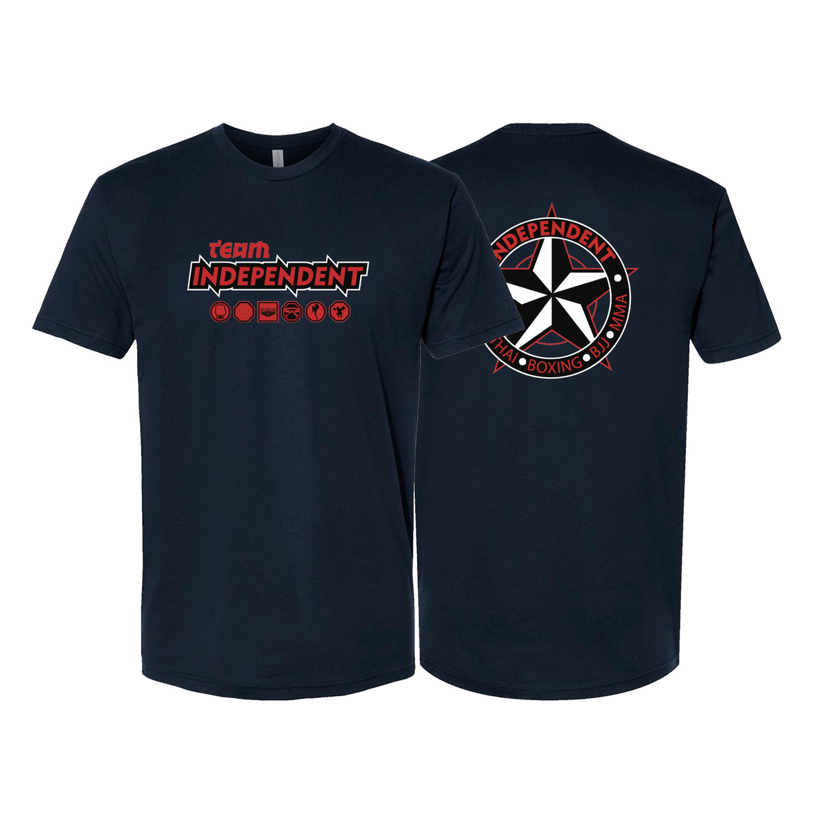 Independent MMA & Fitness Next Level Adult Shirts #8098 D
