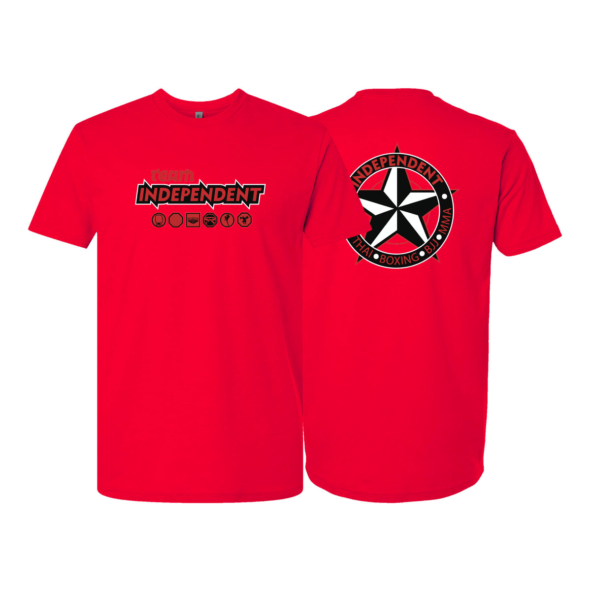 Independent MMA & Fitness Next Level Adult Shirts #8098 D