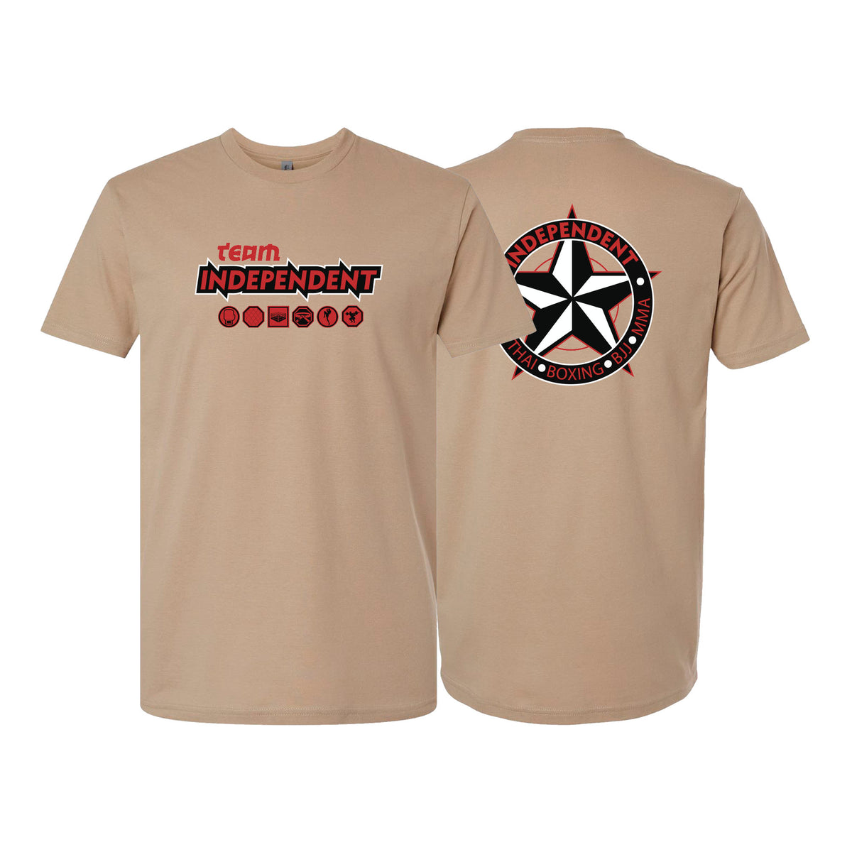 Independent MMA & Fitness Next Level Adult Shirts #8098 D