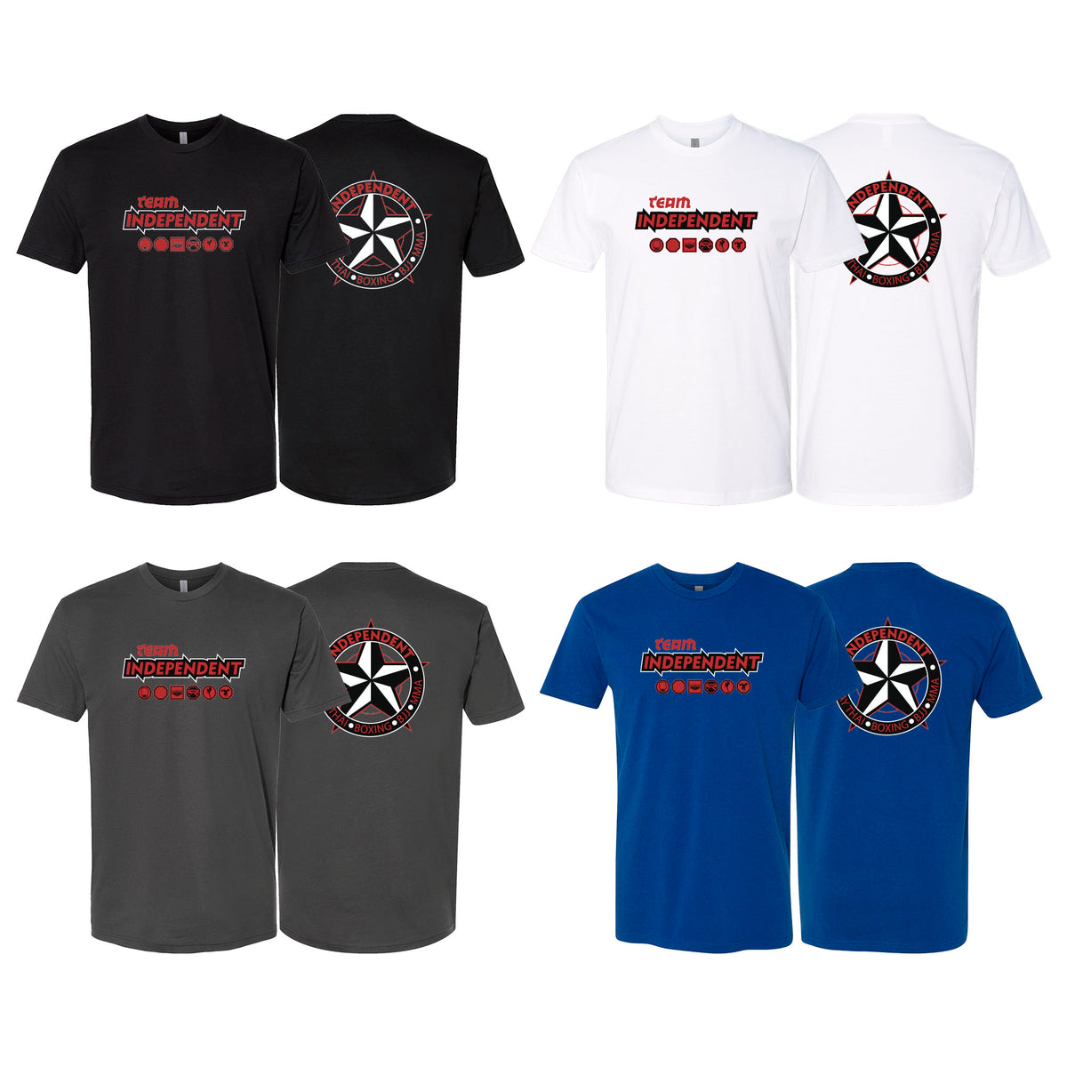Independent MMA & Fitness Next Level Adult Shirts #8098 D