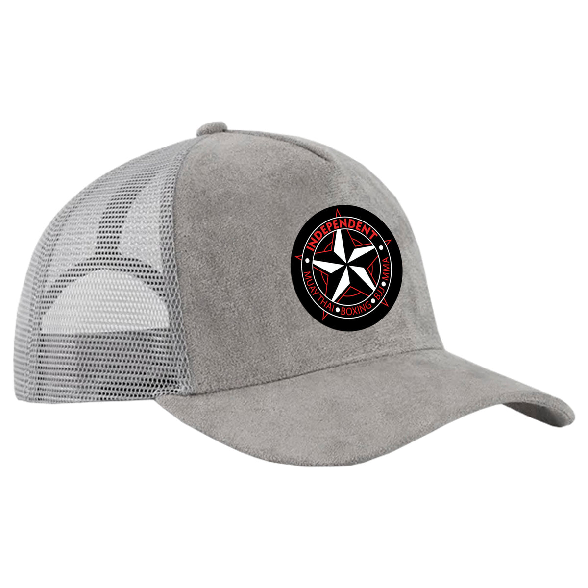 Independent MMA & Fitness Suede Trucker Hat #8098 D