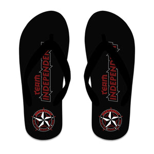 Independent MMA & Fitness Academy Flip Flops #8098 D