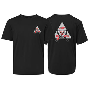 Flint Jiu Jitsu Academy Dry Fit Kids Shirts #8100 A