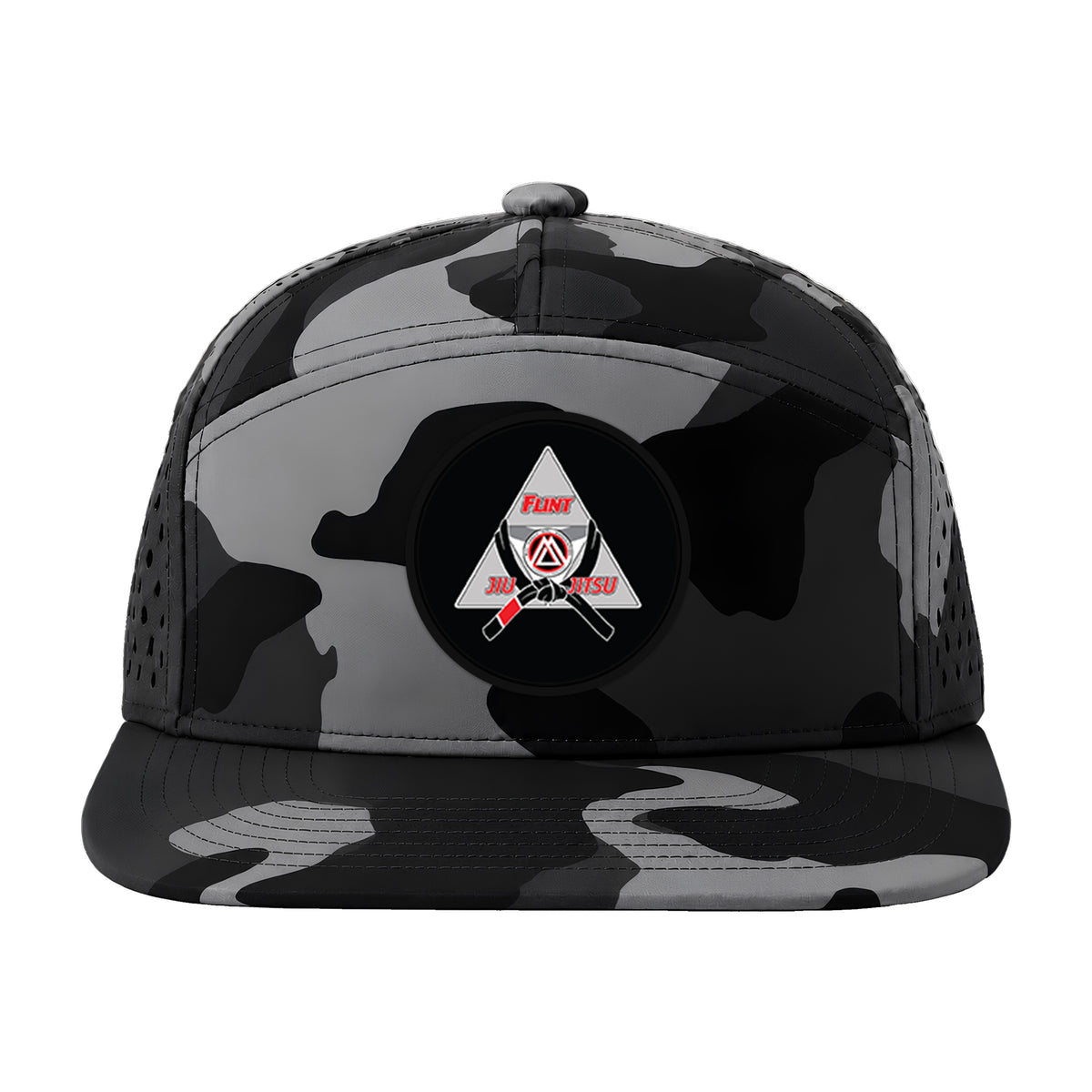 Flint Jiu Jitsu Academy Perforated Hats #8100 A
