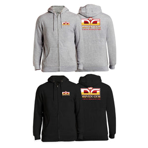 Driven Gym Academy Zip-Up Hoodies #8101 B