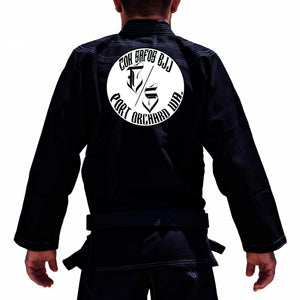 Con Safos BJJ Academy Adults Gi - Black #1221 A
