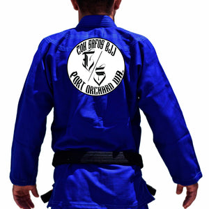Con Safos BJJ Academy Kids Gi - Blue #1221 A