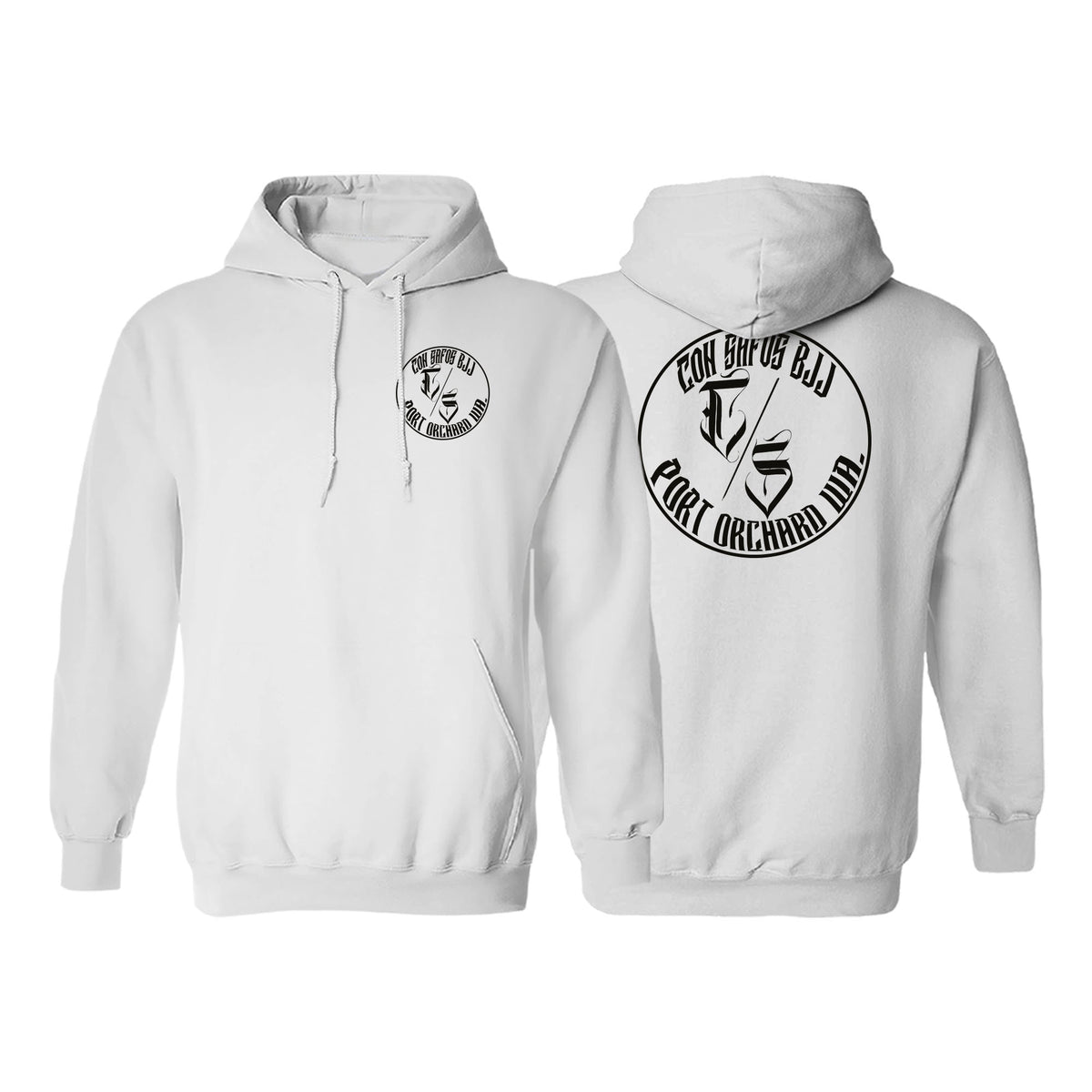 Con Safos BJJ Academy Sweater Hoodie #8102 A